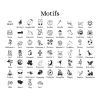 Stick and Wash motifs