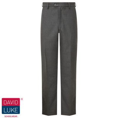 DL Snr Boys Flat Front Sturdy fit 958S Grey