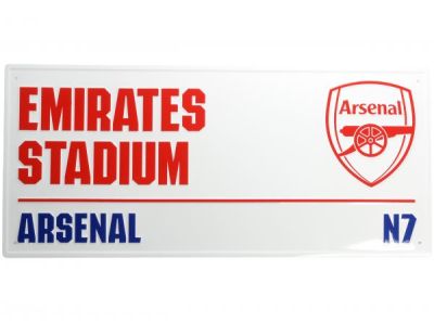 Arsenal Metal Street Sign