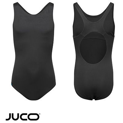 Plain Black Girls Swim Suit