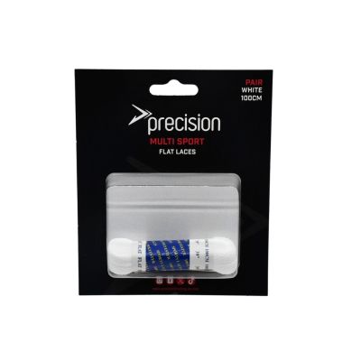 Precision Flat Laces 140cm Black & White