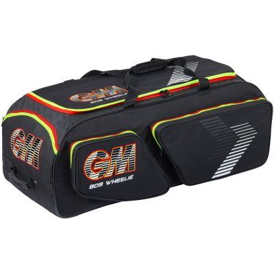 Gunn & Moore 909 Wheelie Cricket Bag Black/Red