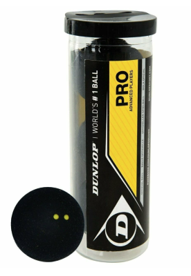 DUNLOP PRO SQUASH BALLS