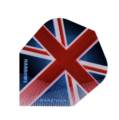 Harrows UK Flag Clear Marathon flight