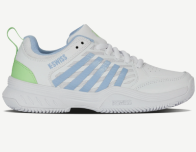 K Swiss Court Express 2 White/Dutch Canal/Paradise