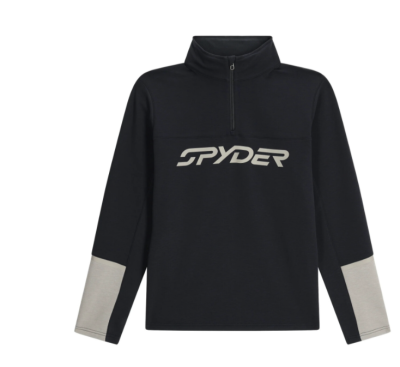 Spyder Speed Fleece 1/2 Zip Black/Escape