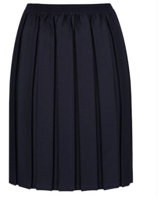 Winterbottoms Junior Box Pleat Navy Skirt