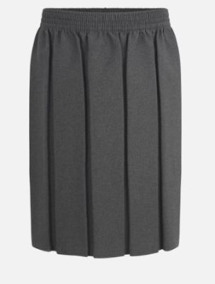 Zeco Junior Box Pleat Skirt Grey