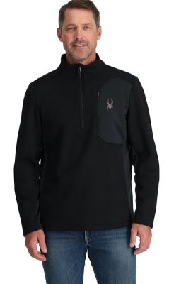 Spyder Bandit 1/2 Zip Black