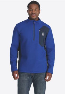Spyder Bandit 1/4 Zip Fleece Royal