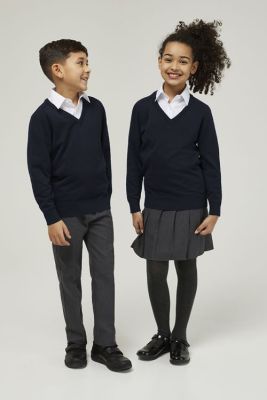 Navy School Cotton/Polyester School Jumper