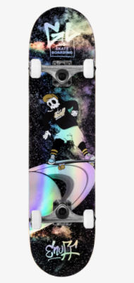 nuff Enuff Skully Hologram mini 7.25"x 29.5"