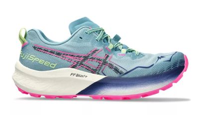 Asics Fujispeed 2 Women GRIS BLUE/BLACK