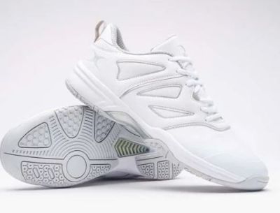 Gilbert Volt Netball Shoe White/Silver