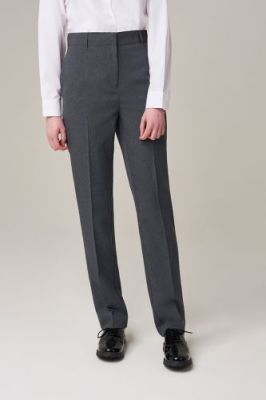 Trutex GTT High Waist Slimfit Sch Touser Grey