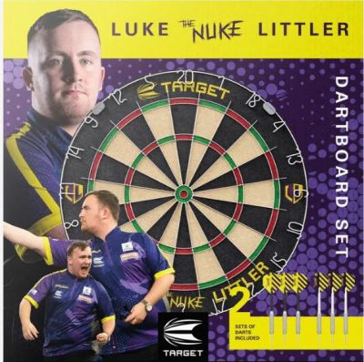 Target Luke The Nuke Littler Dart Board Set