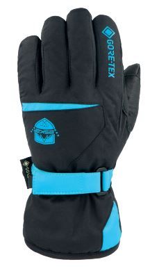 Eska Number GTX Kids Ski Glove Blk/Blu 1635