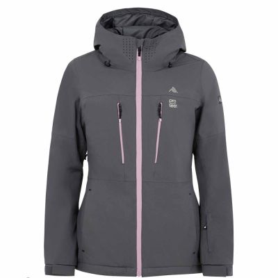 Protest Sima Women's Snow Jacket Grey
