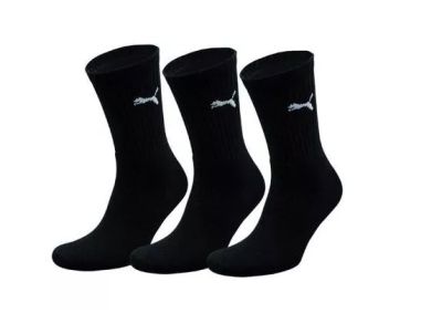 Puma Short crew sock black 3ppk