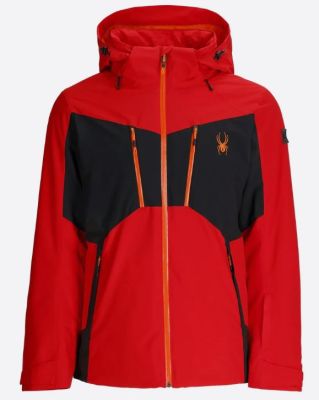 Spyder Rival Mens Ski Jacket- Red