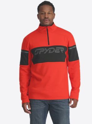 Spyder Speed Fleece 1/4 Zi Volcano Red