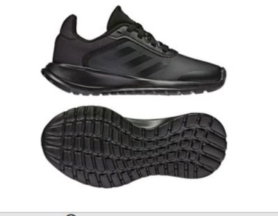 Adidas Tensaur Kids Black Lace