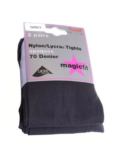 Magicfit 100 Denier 3D Grey Tights