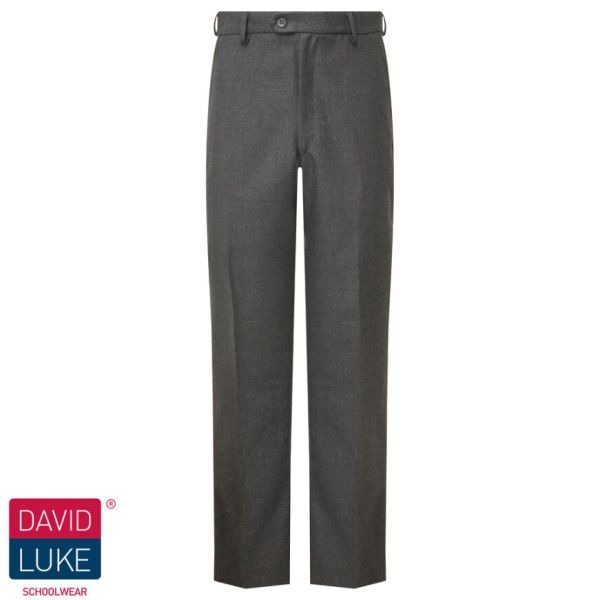 DL Snr Boys Flat Front Sturdy fit 958S Grey