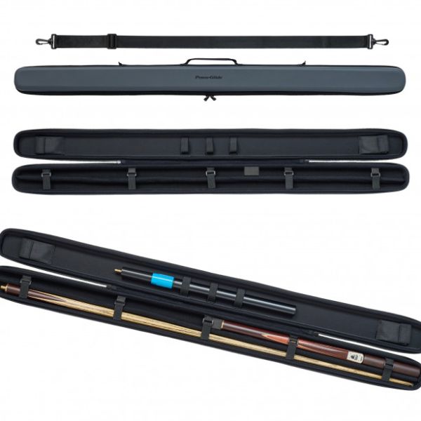 Svartur Snnoker Cue Case Metallic Grey