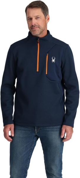 Spyder Bandit 1/2 Zip Navy
