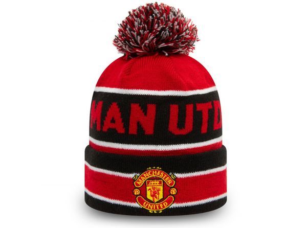 Man United New Era Bobble hat