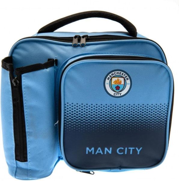 Man City Fade Lunch Bag with Bottle Holder