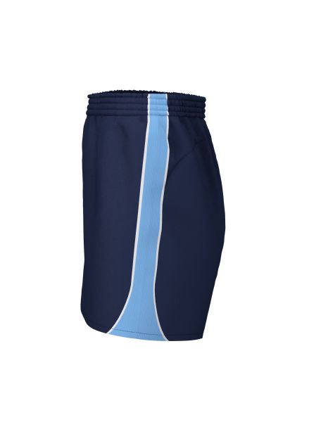 Misbourne Unisex PE Shorts Navy/Sky