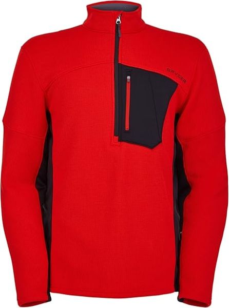 Spyder Bandit 1/2 Zip Fleece Red