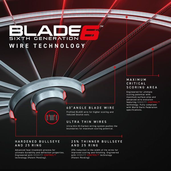 Winmau Blade 6 Tripple Core Carbon DartBoard