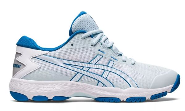 Ascis Gel-Netbuner Academy9 White reborn blue
