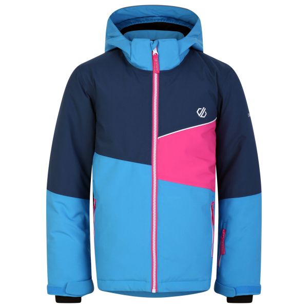 Dare 2 B Girls Steazy Ski Jacket Blue Pink