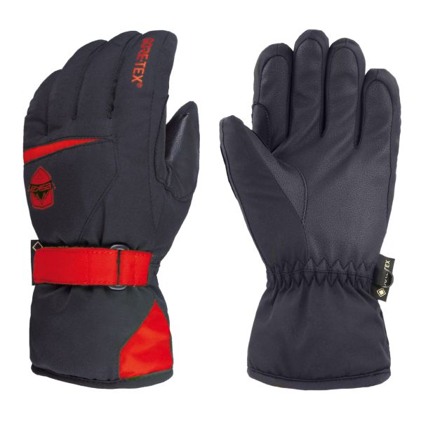 Eska Number GTX Kids Ski Glove Blk/red 1635
