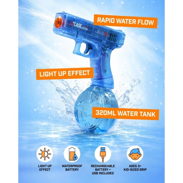 Evo-X Light Up Electric Water Pistol