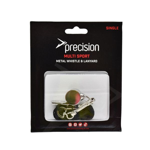 Precision Metal Whistle + Lanyard