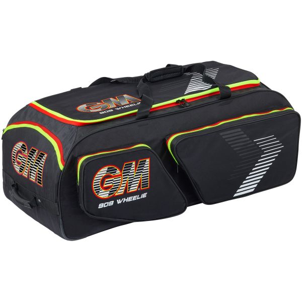 Gunn & Moore 909 Wheelie Cricket Bag Black/Red