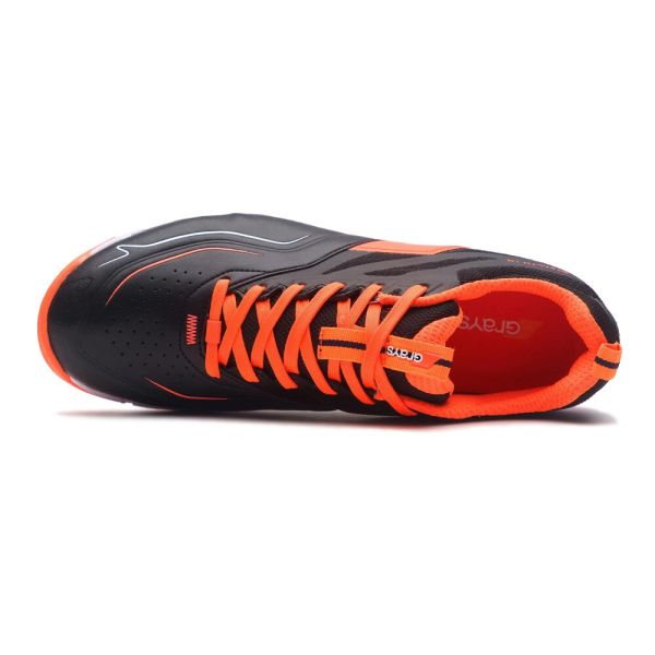 Grays Stealth 1.0 Hockey Shoes Black/Orange