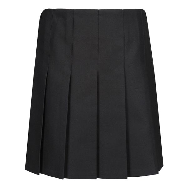 Zeco Junior Stitch Down Pleat Eco-Skirt Black