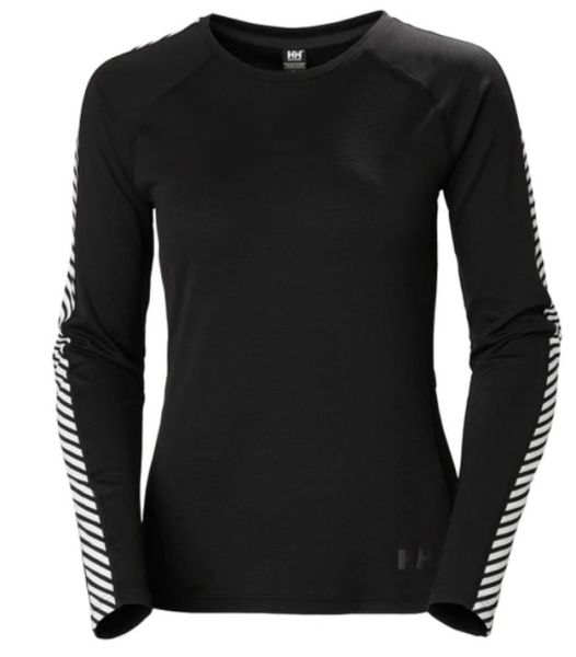 Helly Hansen Lifa Active Crew Womens Baselayer Black