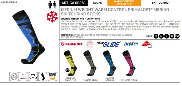 Mico Ski Touring Warm Control Sock CA00281