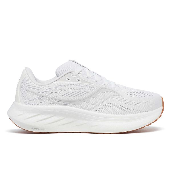 Saucony RIDE 18 WHITE/GUM