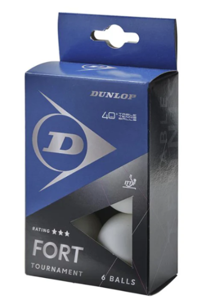 Dunlop TT BL 40+ 3Star FORT TOURNAMENT 6 BALL BOX