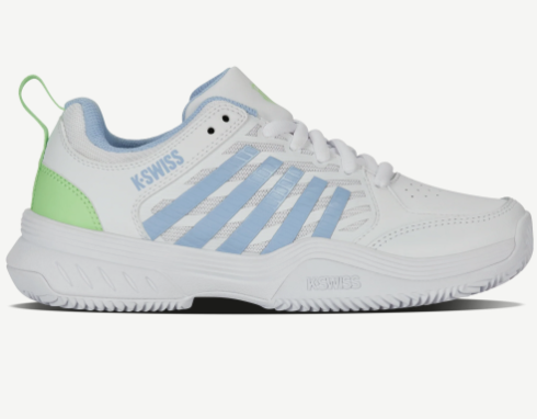 K Swiss Court Express 2 White/Dutch Canal/Paradise