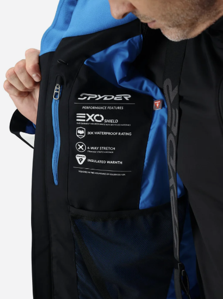 Spyder Titan Ski Jacket White 2026