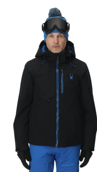 Spyder Tripoint Blk/Yel Men's Ski Jacket